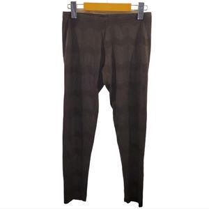 G:21 size medium black wavy pattern leggings